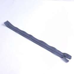 Блискавка спіральна М-40 Тип-3 нероз'ємна бавовна синьо-фіолетова