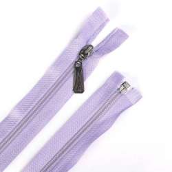 Блискавка спіральна М-70 Тип-5 роз'ємна бавовна лаванда