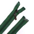 Блискавка спіральна М-70 Тип-5 роз'ємна бавовна зелена темна оптом