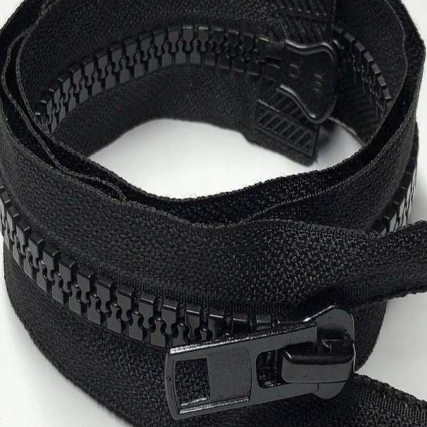 Молния тракторная М-80 Тип-10 разъемная 2 бегунка черная оптом