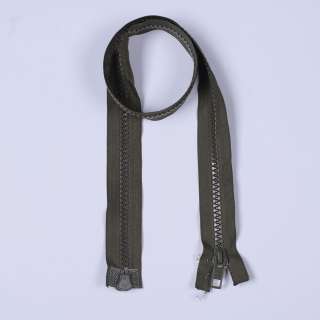 Молния тракторная М-90 Тип-10 разъемная 2 бегунка хаки оптом