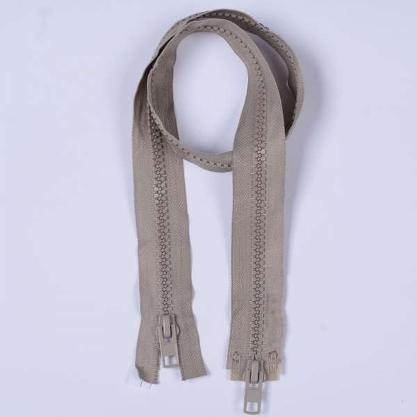 Молния тракторная М-90 Тип-10 разъемная 2 бегунка беж оптом