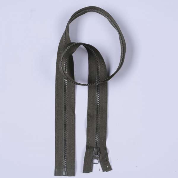 Молния тракторная М-80 Т-5 1 бегунок разъемная хаки оптом