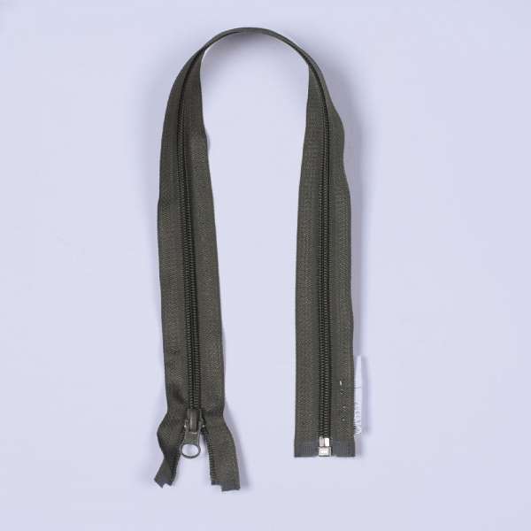 Молния спиральная М-50 Т-5 разъемная 1 бегунок хаки оптом