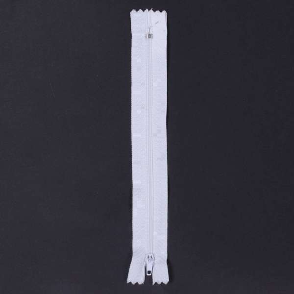 Молния спиральная М-18 Т-3 неразъемная 1 бегунок белая оптом