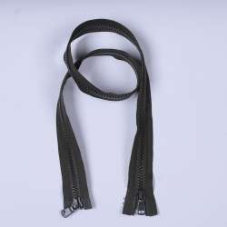 Молния тракторная М-85 Тип-8 разъемная 2 бегунка хаки