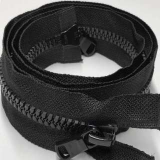 Молния тракторная М-85 Т-8 1 бегунок разъемная черная оптом