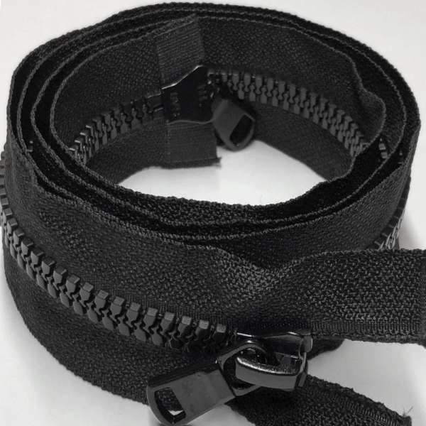 Молния тракторная М-85 Т-8 1 бегунок разъемная черная оптом