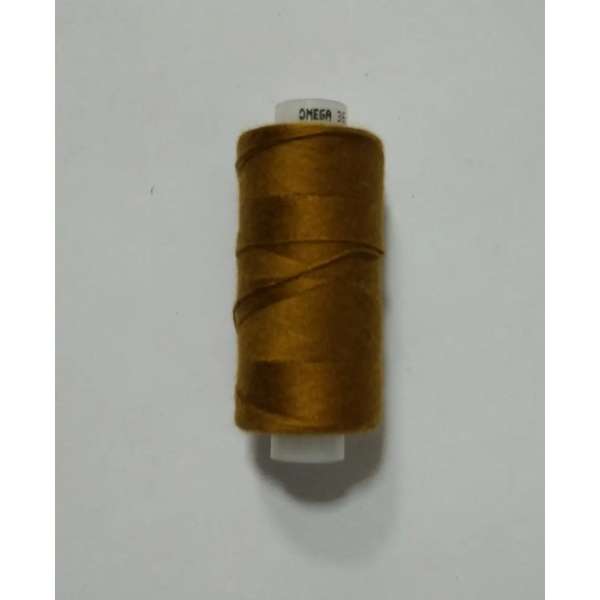 Нитки для джинсов 20/3 Омега-36 (150м) цвет 507 коричневый оптом