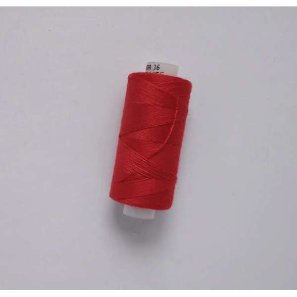 Нитки для джинсов 20/3 Омега-36 (150м) цвет 114 красный оптом