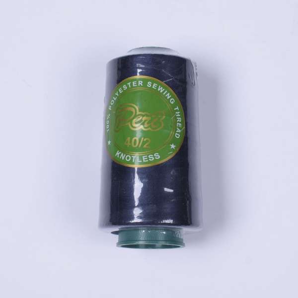 Нитки Пери 4000 ярдов №40/2 бобина синие темные цвет 71 оптом
