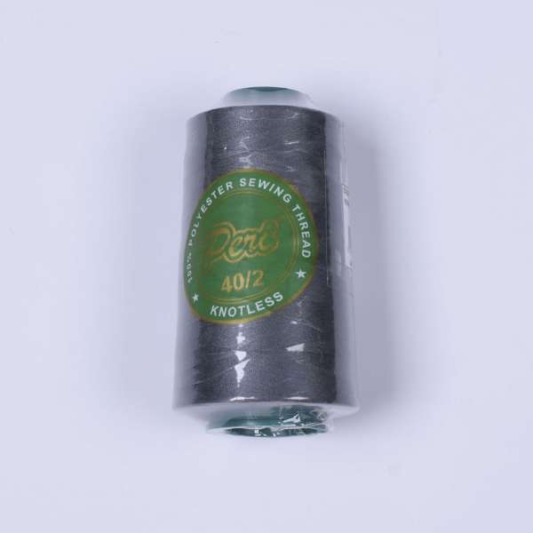 Нитки Пери 4000 ярдов №40/2 бобина серые темные цвет 203 оптом