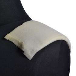 Плечевые накладки поролон 17х110х180 белые