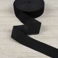 Стрічка еластична 50мм чорна оптом