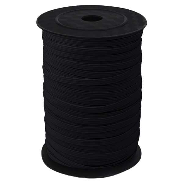 Резинка 5мм черная оптом