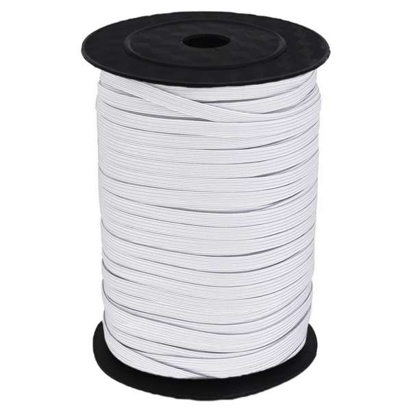 Резинка 10мм белая оптом