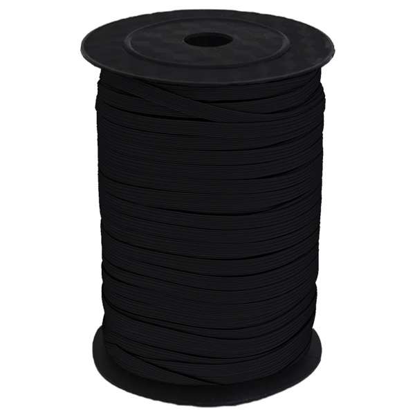 Резинка 10мм черная оптом