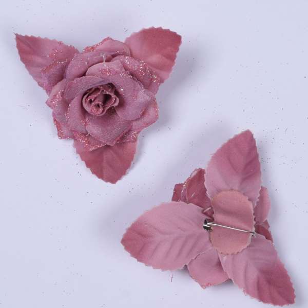 Брошь цветок фрезовый 9 см оптом