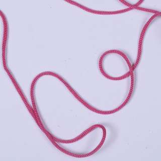 Шнур спортивный 5мм  полиэстер розовый темный оптом