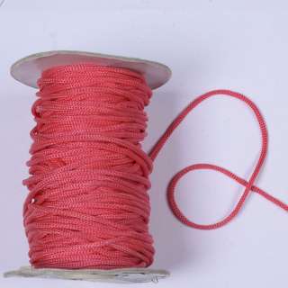 Шнур спортивный 5мм полиэстер коралловый оптом