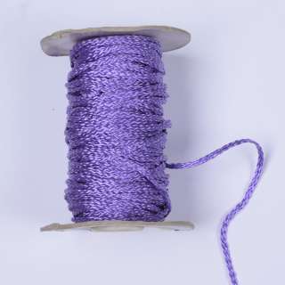 Шнур спортивный плетеный сиреневый светлый оптом