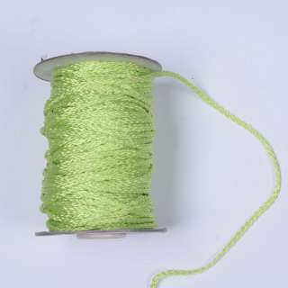 Шнур спортивный плетеный салатовый оптом
