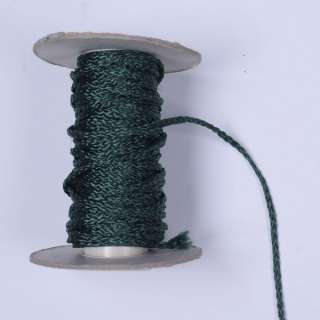 Шнур спортивный плетеный зеленый изумрудный оптом