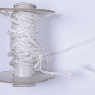 Шнур спортивный плетеный белый оптом