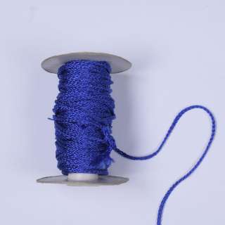 Шнур спортивный плетеный синий ультра оптом