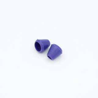 Наконечник пластик колокольчик 14мм фиолетовый оптом