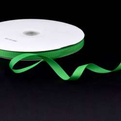 Лента репсовая ш.1 см А5-03-060 зеленая на метраж (в бобине 100яр/207г)