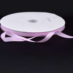 Лента репсовая ш.1 см А5-03-112 сиреневая светлая на метраж (в бобине 100яр/207г)