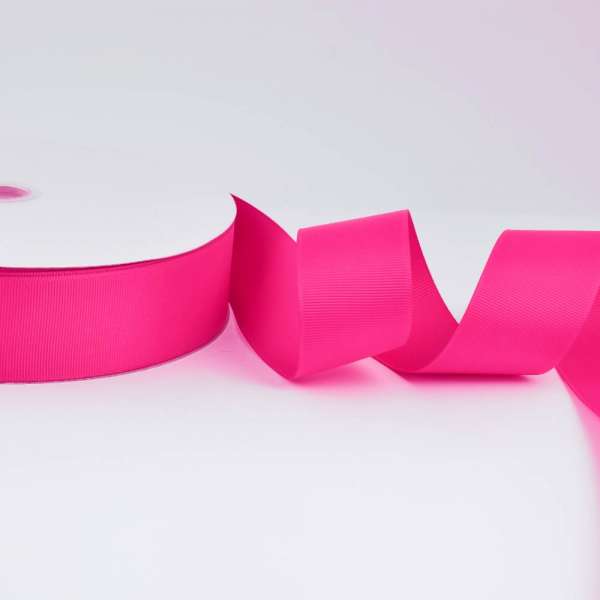 Лента репсовая ш.4 см А5-12-107 малиновая на метраж (в бобине 100яр/685г) оптом