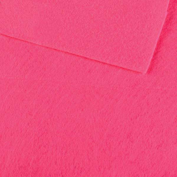 Фетр лист рожевий яскравий (0,9мм) 21х30см оптом
