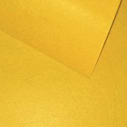 Фетр лист гірчично-жовтий (0,9мм) 21х30см
