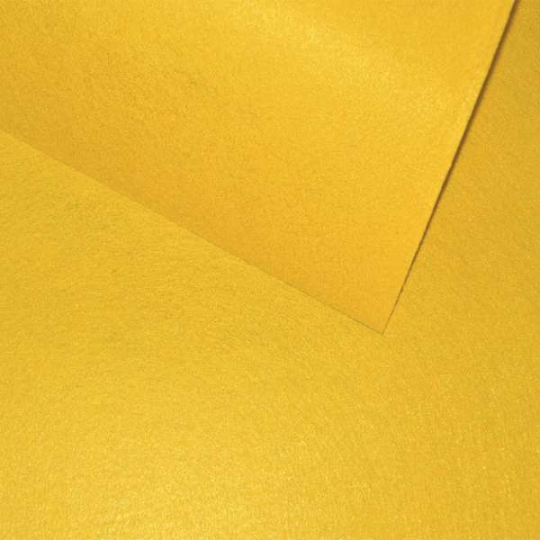 Фетр лист гірчично-жовтий (0,9мм) 21х30см оптом