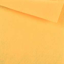 Фетр лист помаранчевий блідий (0,9мм) 21х30см
