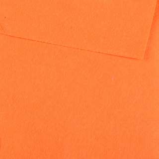 Фетр лист помаранчевий неон (0,9мм) 21х30см оптом