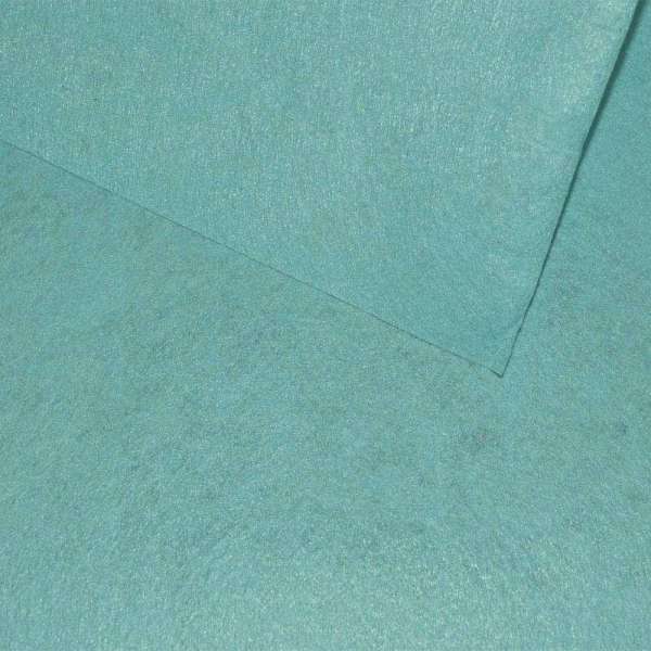 Фетр лист голубой лазурный (0,9мм) 21х30см оптом