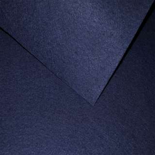 Фетр лист синій темний (0,9мм) 21х30см оптом