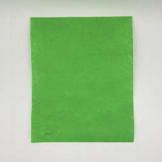 Фетр лист зелений яскравий (0,9 мм) 21х30см оптом