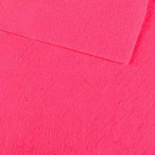 Фетр лист рожевий неон (0,9мм) 21х30см оптом
