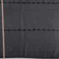 Парео 170х100 см с вышивкой с пайетками черное оптом