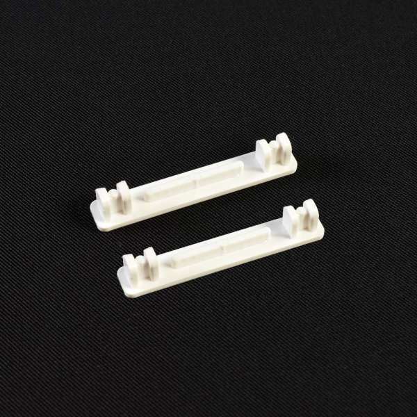 Заглушка пластиковая к алюминиевому карнизу 2-ряд (пара) оптом