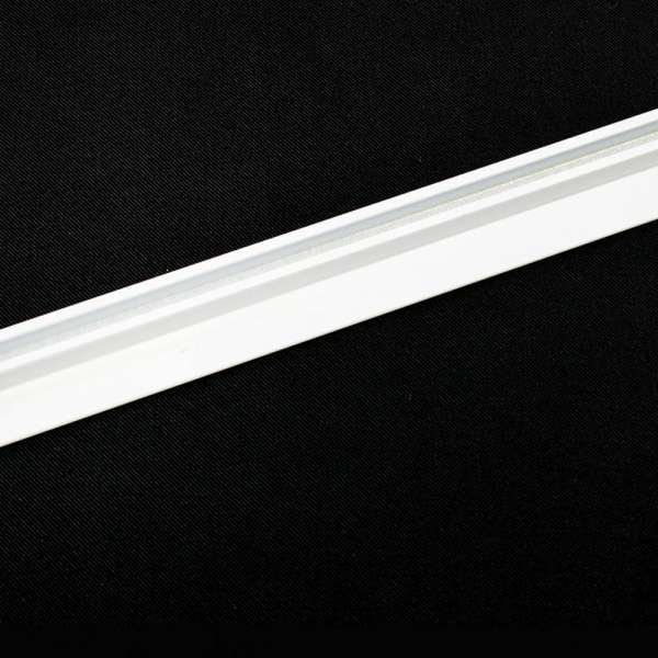 Профиль алюминиевый 1-ряд,EUROSLIM  Белый (2,4*0,7 см) оптом