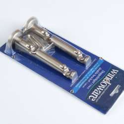 Кронштейны для карниза металлического 16 мм двойной стальной