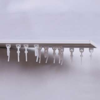 Карниз алюминиевый 3-ряд EUROSLIM 1,5м белый (7,8*0,7 см) оптом