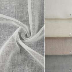 Тюль лен SILA 4 цвета ш.290/310