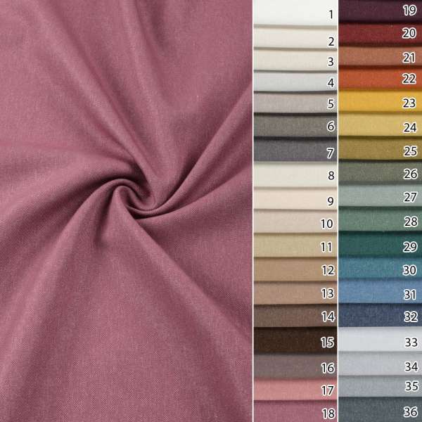 Портьера лен Premisa 36 цветов ш.290 оптом