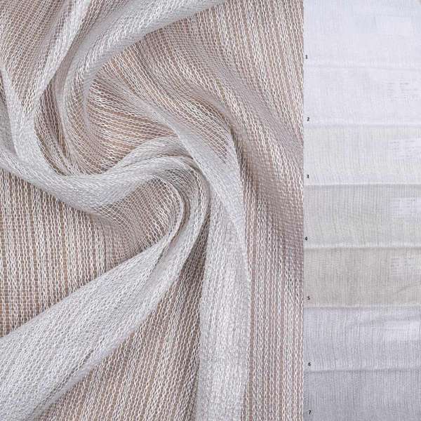 Тюль сетка лен MAURO 7 цветов ш.320 оптом